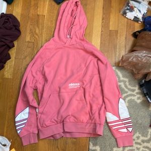 Adidas hoodie - Large, Rose / pink